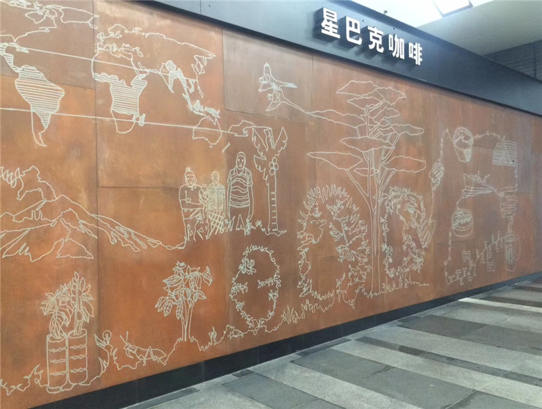 瀍河回族耐候钢幕墙